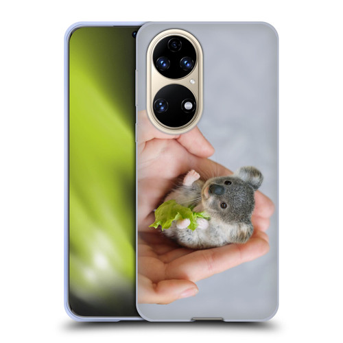 Pixelmated Animals Surreal Pets Baby Koala Soft Gel Case for Huawei P50