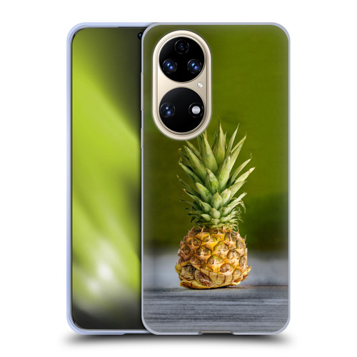 Pixelmated Animals Surreal Pets Pineapple Turtle Soft Gel Case for Huawei P50