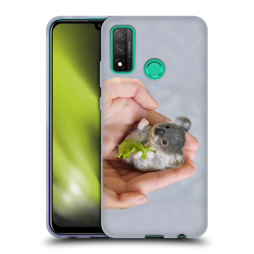 Pixelmated Animals Surreal Pets Baby Koala Soft Gel Case for Huawei P Smart (2020)
