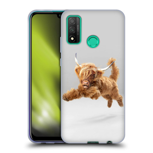 Pixelmated Animals Surreal Pets Highland Pup Soft Gel Case for Huawei P Smart (2020)