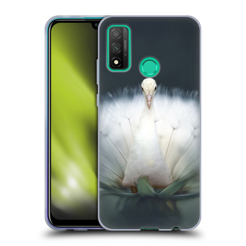 Pixelmated Animals Surreal Pets Peacock Wish Soft Gel Case for Huawei P Smart (2020)