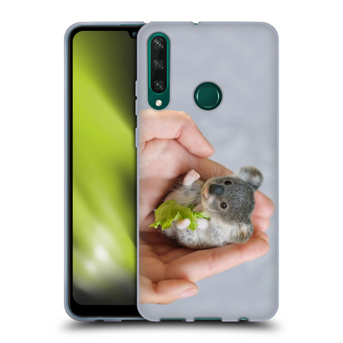 Pixelmated Animals Surreal Pets Baby Koala Soft Gel Case for Huawei Y6p