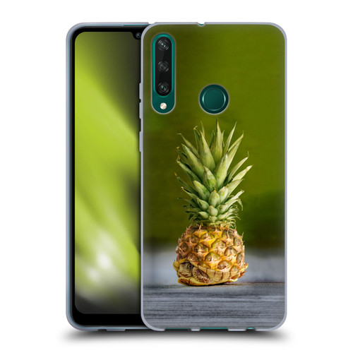 Pixelmated Animals Surreal Pets Pineapple Turtle Soft Gel Case for Huawei Y6p