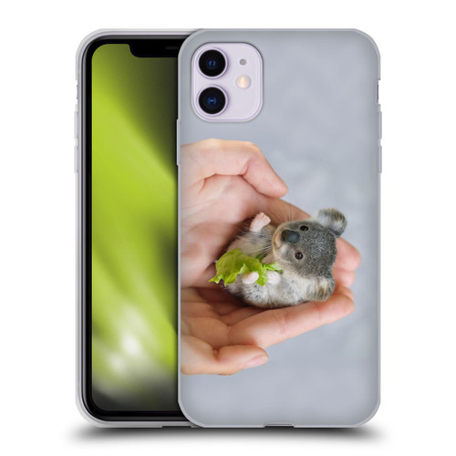 Pixelmated Animals Surreal Pets Baby Koala Soft Gel Case for Apple iPhone 11
