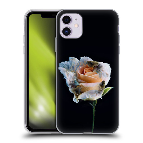 Pixelmated Animals Surreal Pets Betaflower Soft Gel Case for Apple iPhone 11