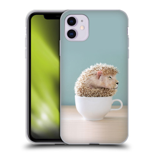Pixelmated Animals Surreal Pets Lionhog Soft Gel Case for Apple iPhone 11