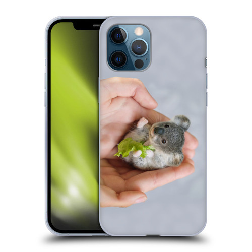 Pixelmated Animals Surreal Pets Baby Koala Soft Gel Case for Apple iPhone 12 Pro Max