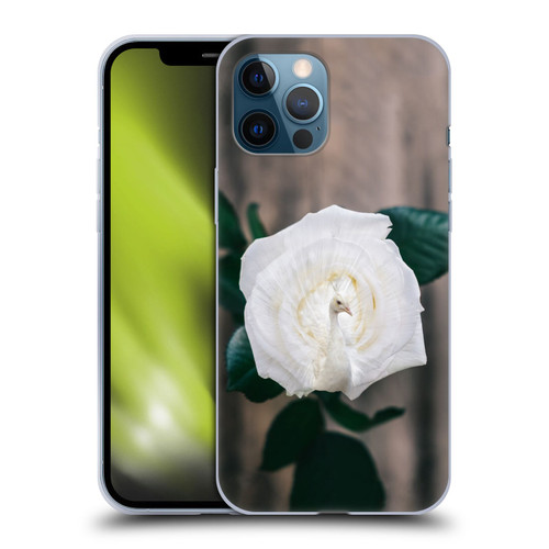 Pixelmated Animals Surreal Pets Peacock Rose Soft Gel Case for Apple iPhone 12 Pro Max
