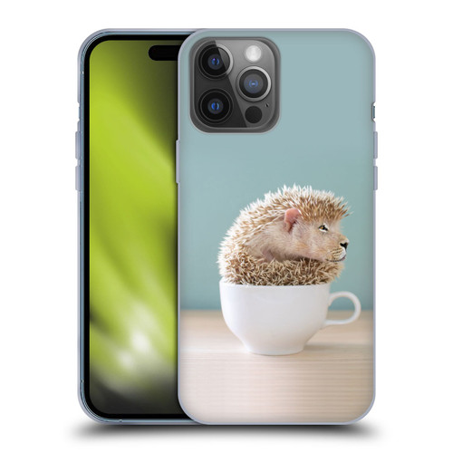 Pixelmated Animals Surreal Pets Lionhog Soft Gel Case for Apple iPhone 14 Pro Max