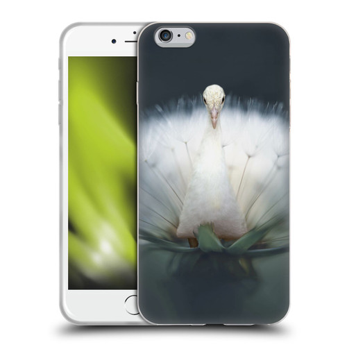 Pixelmated Animals Surreal Pets Peacock Wish Soft Gel Case for Apple iPhone 6 Plus / iPhone 6s Plus