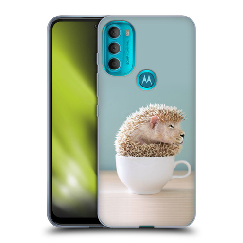 Pixelmated Animals Surreal Pets Lionhog Soft Gel Case for Motorola Moto G71 5G