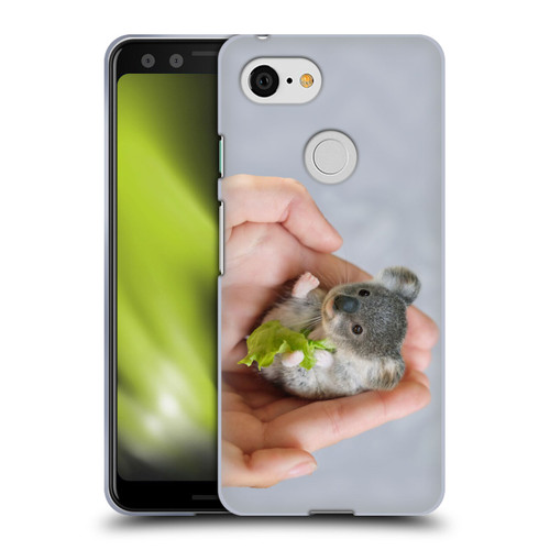 Pixelmated Animals Surreal Pets Baby Koala Soft Gel Case for Google Pixel 3