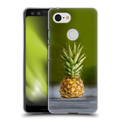Pixelmated Animals Surreal Pets Pineapple Turtle Soft Gel Case for Google Pixel 3