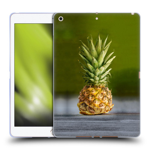 Pixelmated Animals Surreal Pets Pineapple Turtle Soft Gel Case for Apple iPad 10.2 2019/2020/2021