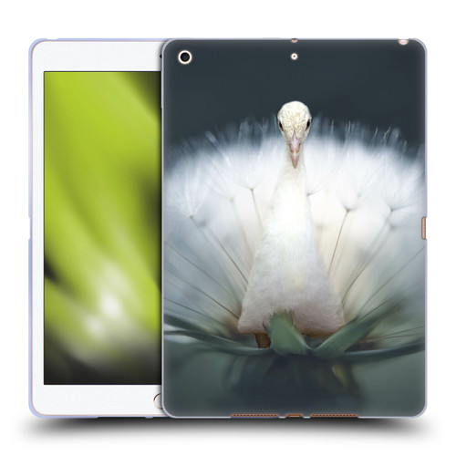 Pixelmated Animals Surreal Pets Peacock Wish Soft Gel Case for Apple iPad 10.2 2019/2020/2021