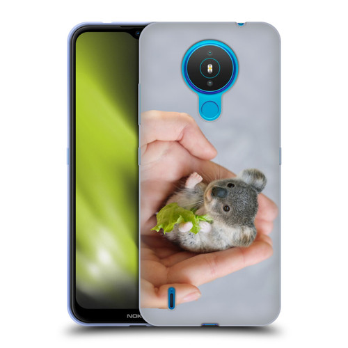 Pixelmated Animals Surreal Pets Baby Koala Soft Gel Case for Nokia 1.4