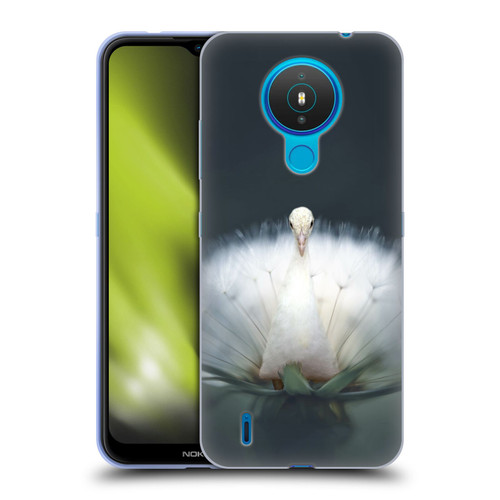 Pixelmated Animals Surreal Pets Peacock Wish Soft Gel Case for Nokia 1.4
