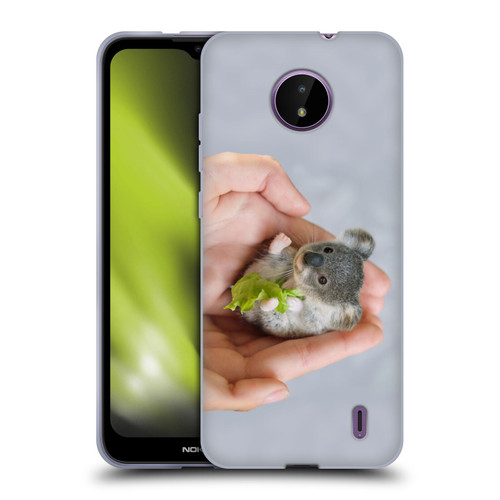 Pixelmated Animals Surreal Pets Baby Koala Soft Gel Case for Nokia C10 / C20