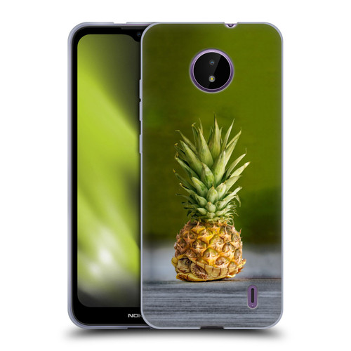 Pixelmated Animals Surreal Pets Pineapple Turtle Soft Gel Case for Nokia C10 / C20