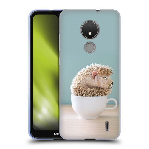 Pixelmated Animals Surreal Pets Lionhog Soft Gel Case for Nokia C21