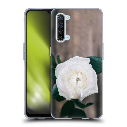 Pixelmated Animals Surreal Pets Peacock Rose Soft Gel Case for OPPO Find X2 Lite 5G