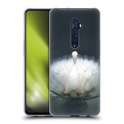 Pixelmated Animals Surreal Pets Peacock Wish Soft Gel Case for OPPO Reno 2