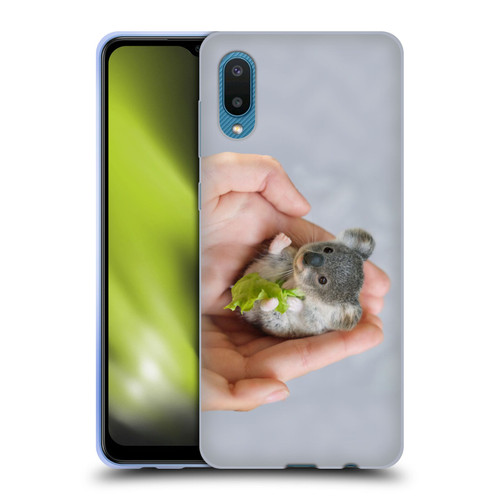 Pixelmated Animals Surreal Pets Baby Koala Soft Gel Case for Samsung Galaxy A02/M02 (2021)