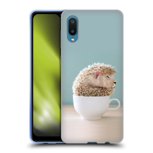 Pixelmated Animals Surreal Pets Lionhog Soft Gel Case for Samsung Galaxy A02/M02 (2021)