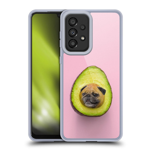 Pixelmated Animals Surreal Pets Pugacado Soft Gel Case for Samsung Galaxy A33 5G (2022)