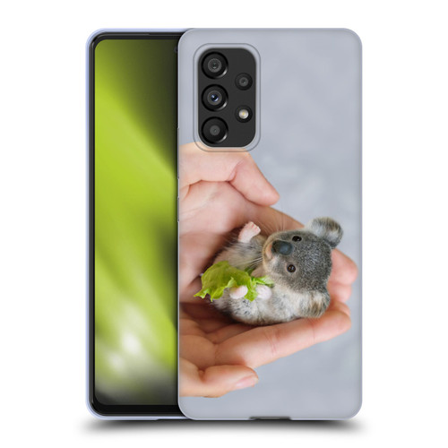 Pixelmated Animals Surreal Pets Baby Koala Soft Gel Case for Samsung Galaxy A53 5G (2022)