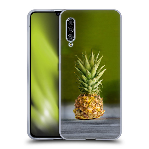 Pixelmated Animals Surreal Pets Pineapple Turtle Soft Gel Case for Samsung Galaxy A90 5G (2019)