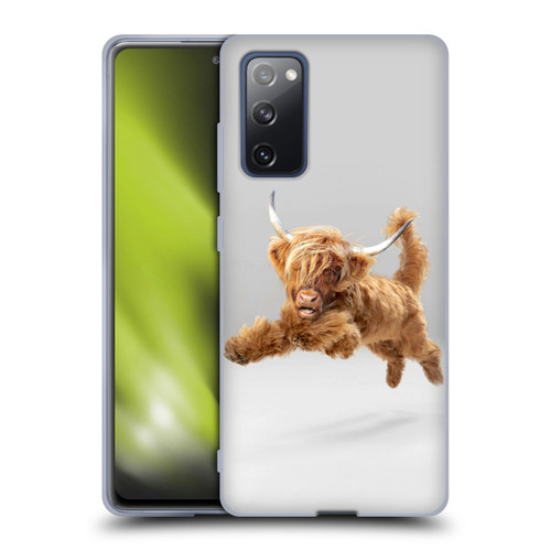 Pixelmated Animals Surreal Pets Highland Pup Soft Gel Case for Samsung Galaxy S20 FE / 5G