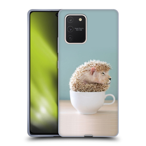Pixelmated Animals Surreal Pets Lionhog Soft Gel Case for Samsung Galaxy S10 Lite