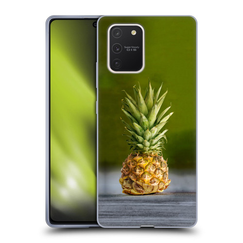 Pixelmated Animals Surreal Pets Pineapple Turtle Soft Gel Case for Samsung Galaxy S10 Lite