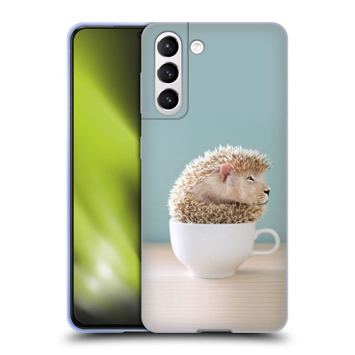 Pixelmated Animals Surreal Pets Lionhog Soft Gel Case for Samsung Galaxy S21 5G