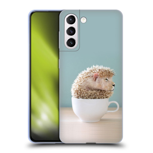 Pixelmated Animals Surreal Pets Lionhog Soft Gel Case for Samsung Galaxy S21+ 5G
