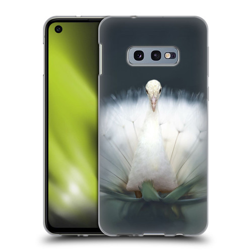 Pixelmated Animals Surreal Pets Peacock Wish Soft Gel Case for Samsung Galaxy S10e