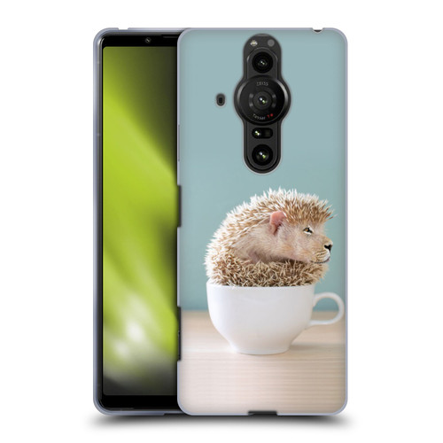 Pixelmated Animals Surreal Pets Lionhog Soft Gel Case for Sony Xperia Pro-I