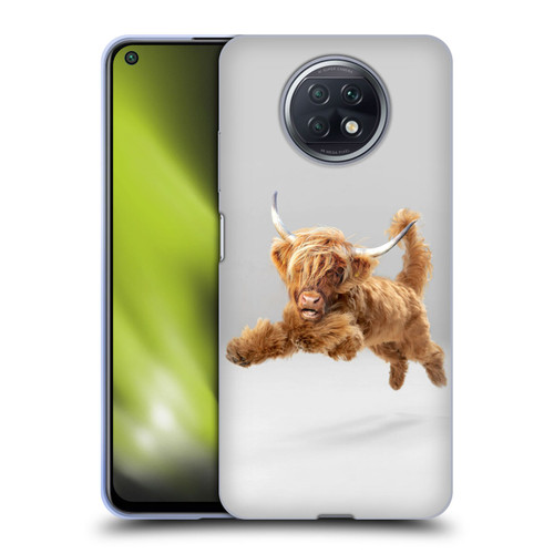 Pixelmated Animals Surreal Pets Highland Pup Soft Gel Case for Xiaomi Redmi Note 9T 5G