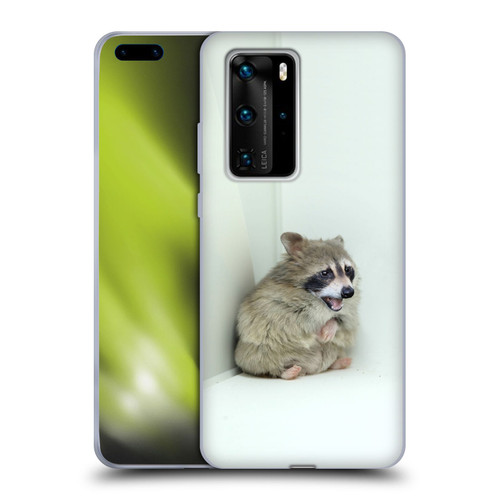 Pixelmated Animals Surreal Wildlife Hamster Raccoon Soft Gel Case for Huawei P40 Pro / P40 Pro Plus 5G