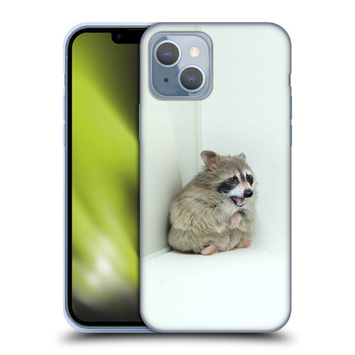 Pixelmated Animals Surreal Wildlife Hamster Raccoon Soft Gel Case for Apple iPhone 14