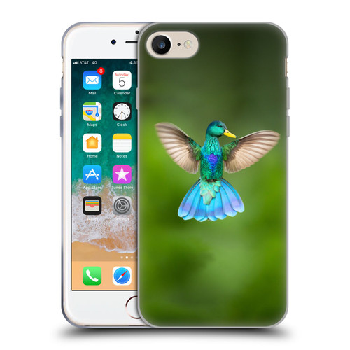 Pixelmated Animals Surreal Wildlife Quaking Bird Soft Gel Case for Apple iPhone 7 / 8 / SE 2020 & 2022