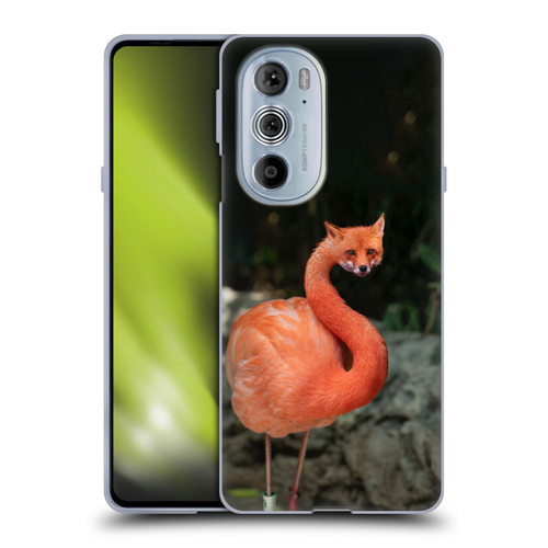 Pixelmated Animals Surreal Wildlife Foxmingo Soft Gel Case for Motorola Edge X30