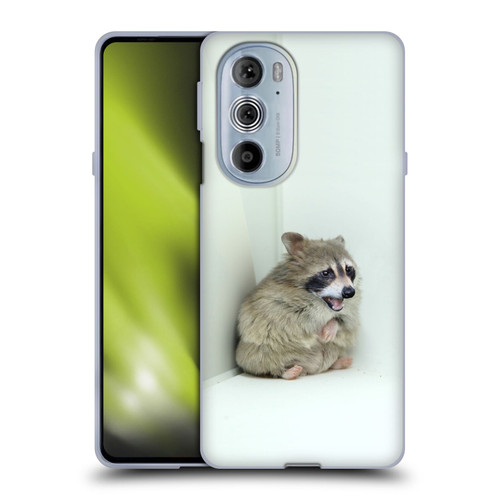 Pixelmated Animals Surreal Wildlife Hamster Raccoon Soft Gel Case for Motorola Edge X30