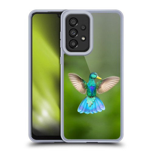 Pixelmated Animals Surreal Wildlife Quaking Bird Soft Gel Case for Samsung Galaxy A33 5G (2022)