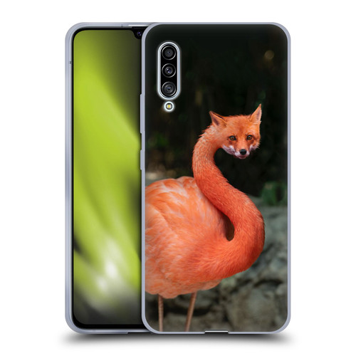 Pixelmated Animals Surreal Wildlife Foxmingo Soft Gel Case for Samsung Galaxy A90 5G (2019)