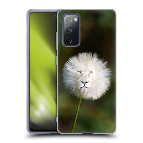 Pixelmated Animals Surreal Wildlife Dandelion Soft Gel Case for Samsung Galaxy S20 FE / 5G