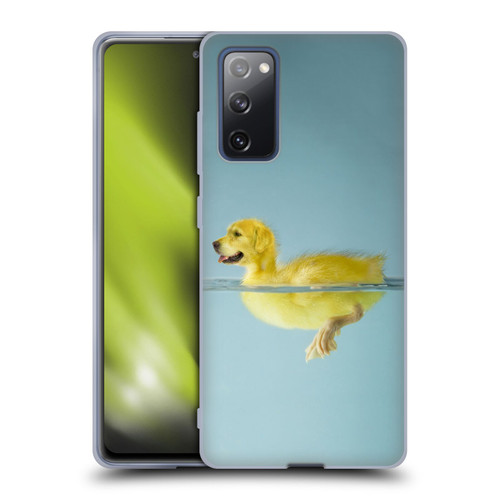 Pixelmated Animals Surreal Wildlife Dog Duck Soft Gel Case for Samsung Galaxy S20 FE / 5G