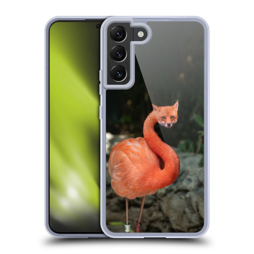 Pixelmated Animals Surreal Wildlife Foxmingo Soft Gel Case for Samsung Galaxy S22+ 5G