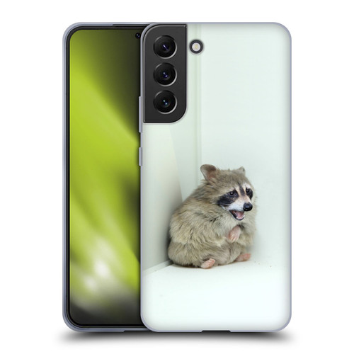 Pixelmated Animals Surreal Wildlife Hamster Raccoon Soft Gel Case for Samsung Galaxy S22+ 5G
